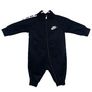 Nike Sportswear Boys 3 Months Long Sleeve Tricot Taping Coverall Jumpsuit